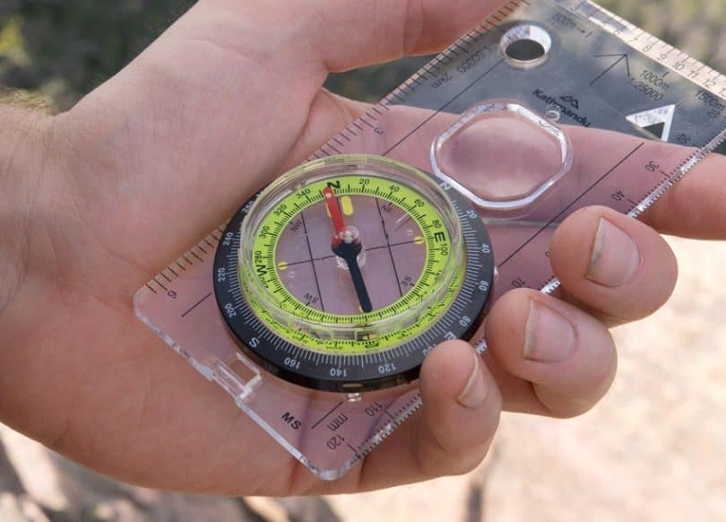 finding your bearing with compass