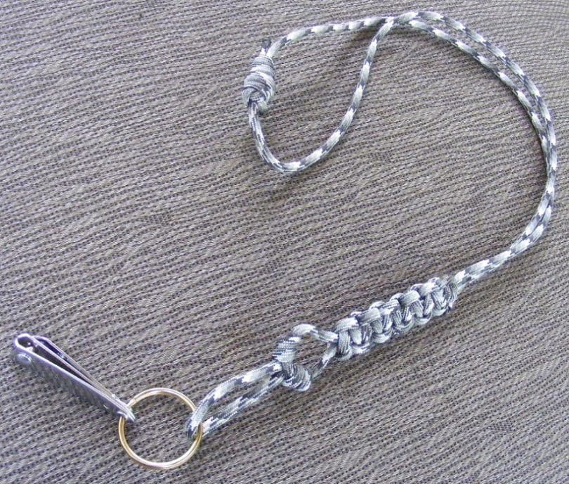 How to Make A Paracord Lanyard DIY Coiled Paracord Lanyard