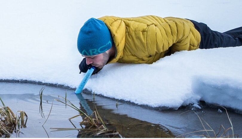 LifeStraw in action