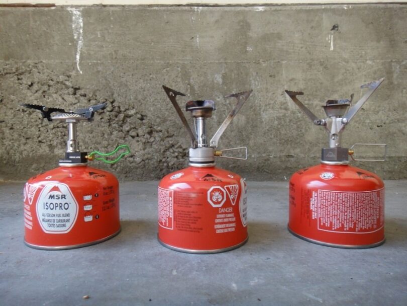 Canister stoves for hiking