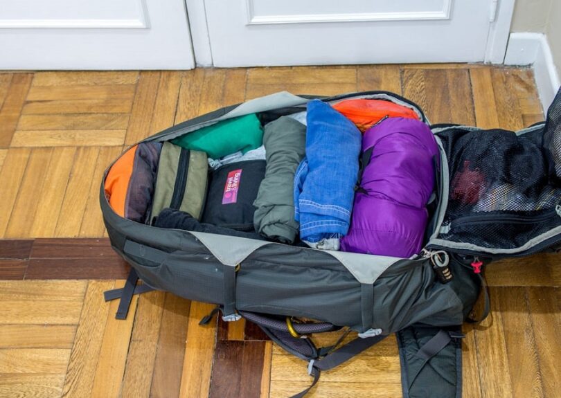 How to pack a backpack