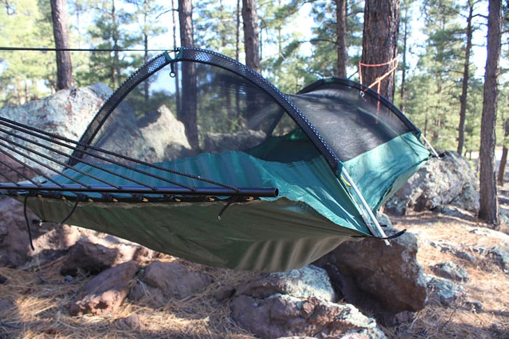 Tent or hammock