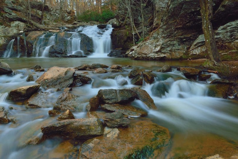 Picture of a beautiful natural spring water