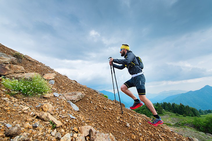 Exercise Gives Explosive Power for Hiking Uphill