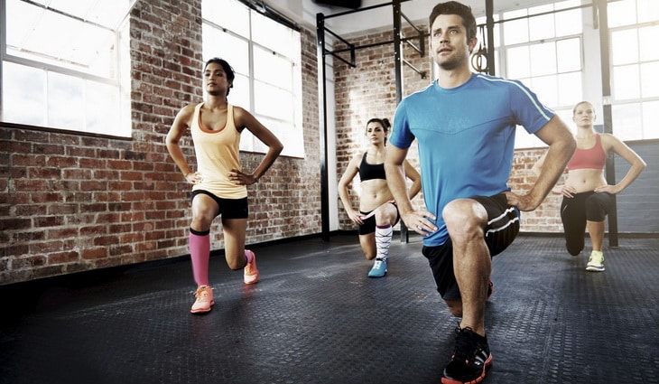 Lunges are one of the best body weight moves for your legs