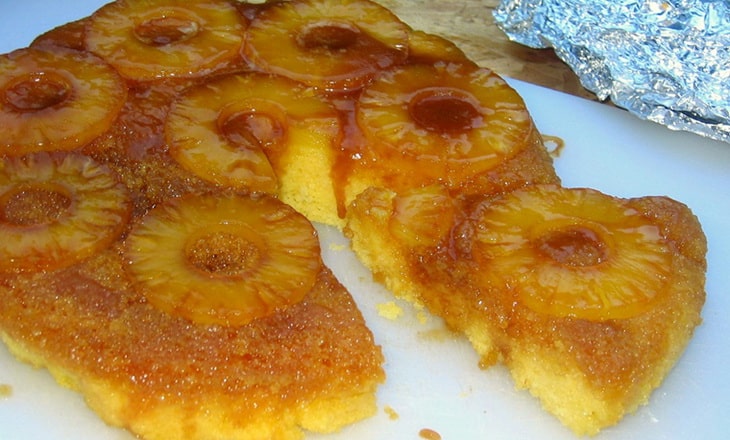 Pineapple Upside-Down Donut
