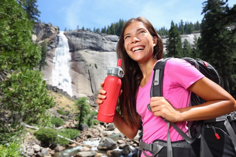 hiker-with-a-bottle-of-water
