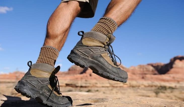 picture showing hiking-boots