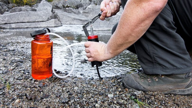 how to purifying water you collect from a lake or river.