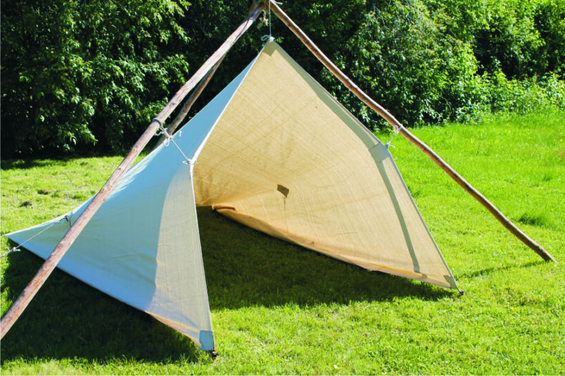 DIY Tarp Tent Building a Shelter in the Wilderness Hiking Tips and