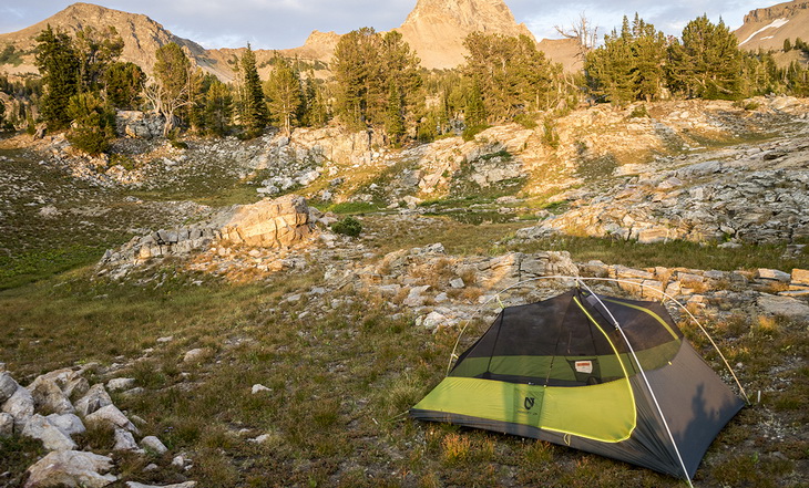 Nemo Hornet 2P Tent in the forest