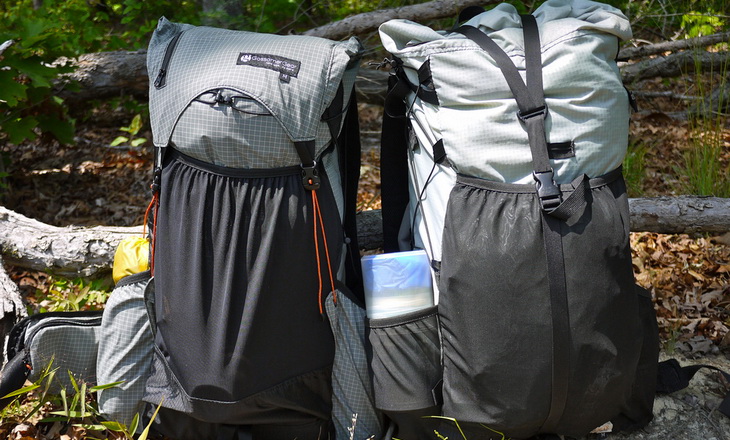 Lightweight Backpacks on the Ground in the Wild