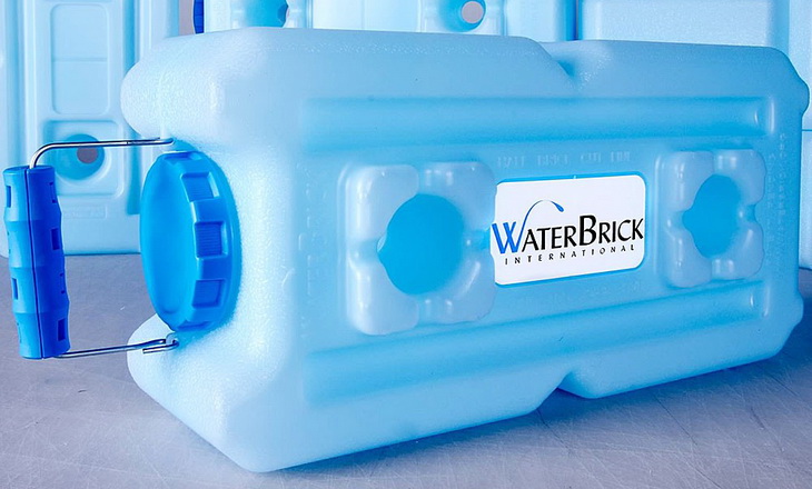 WaterBrick 3.5 Gallon Stackable Water Containers