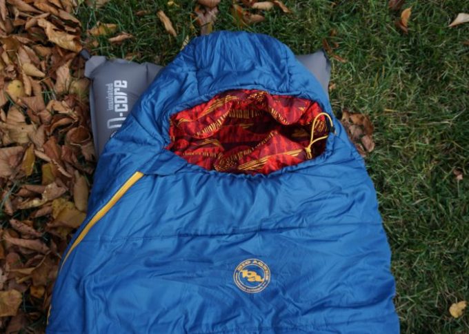 cold synthetic sleeping bag