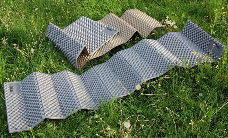 Two Therm-a-Rest Z Lite Sol Mattress on the grass outside