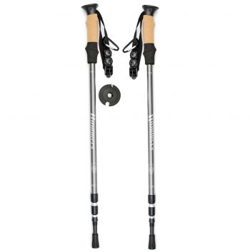 Anti Shock Telescopic Trekking Pole