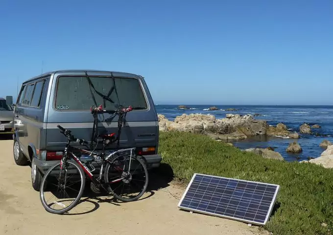 portable solar panel for van
