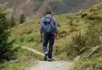 Away Backpack Hike Mountain Hiking Path Wanderer