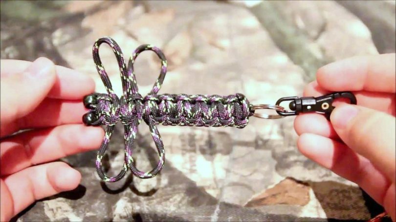 knotting the rest of your keychain