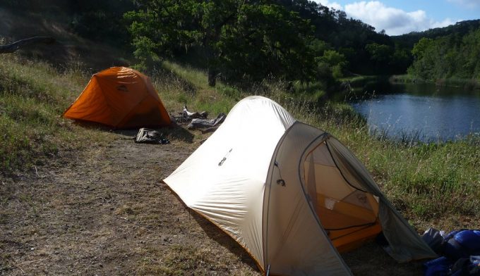 two tents 