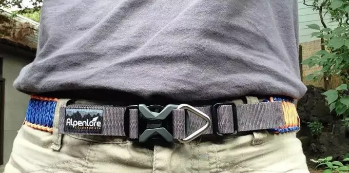 paracord survival belt