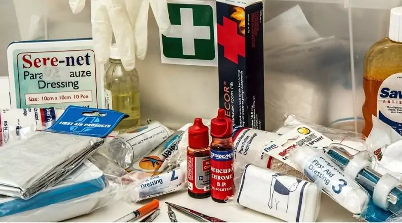 Necessary hiking first aid kit items