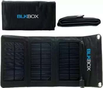Portable Solar Chargers- 12W BLKBOX Portable Folding Solar Kit