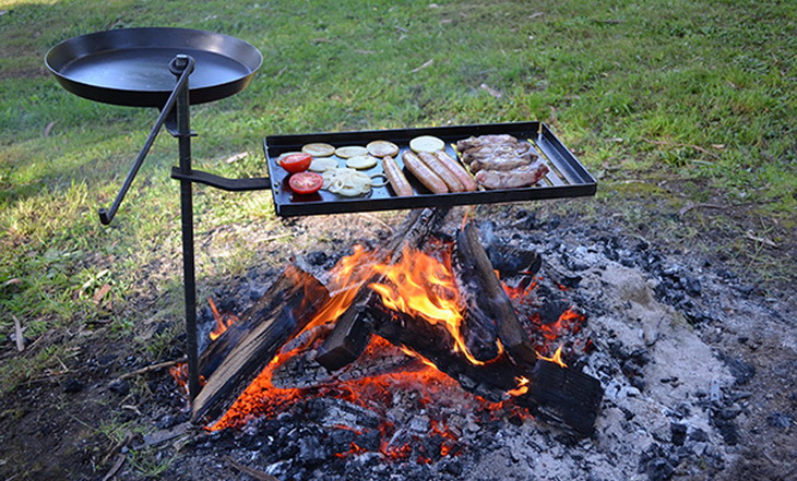 Cooking On Hillbilly Camping Gea 