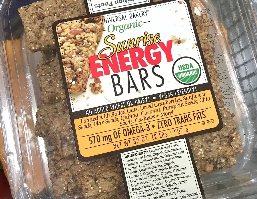 Energy Granola Bars