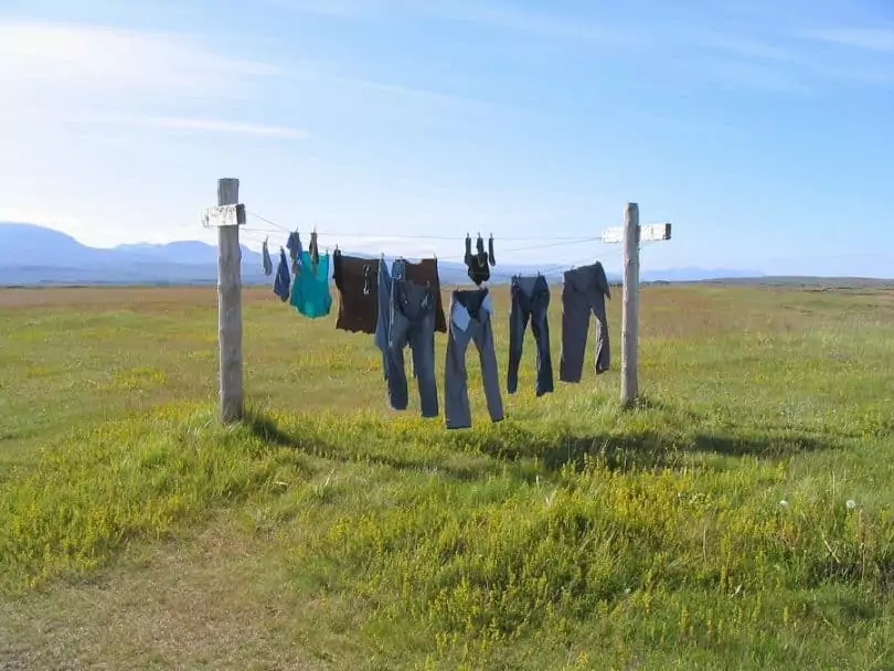 Fast drying your clothes