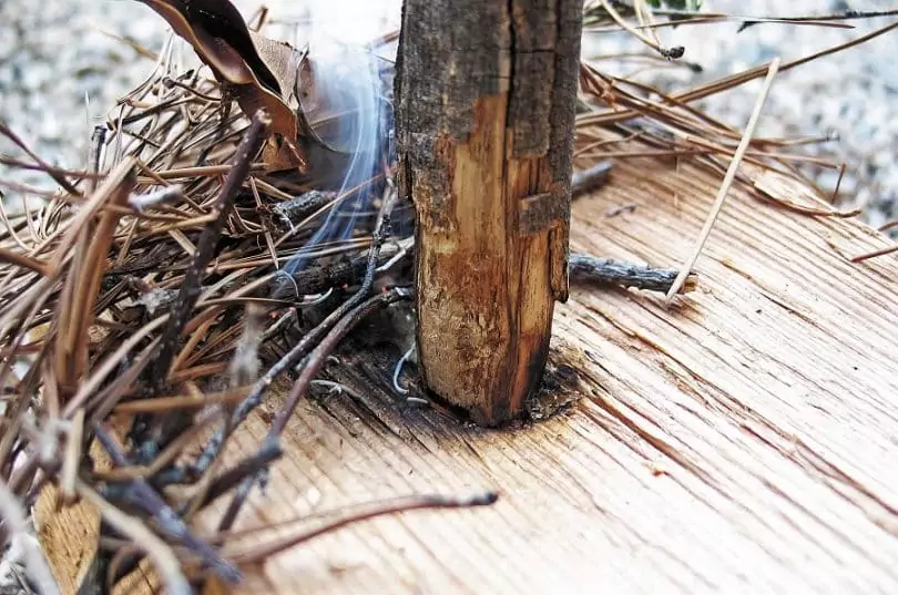 Materials Needed in Making Wildfire Using Sticks