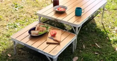 NT-BT03 bamboo table for camping