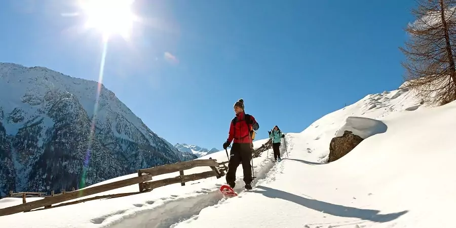 Snowshoeing and Ski Running