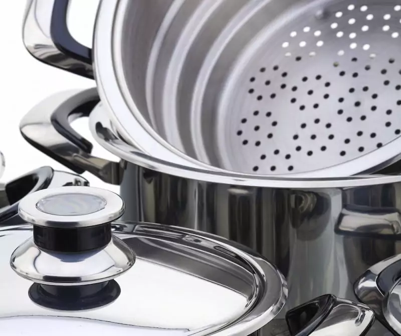 Stainless steel pans