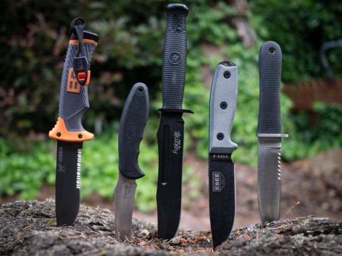 different type of backpacking knifes