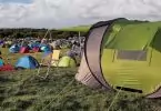 The Cinch Pop-Up Tent and a festival