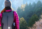hiker wearing packable daypack