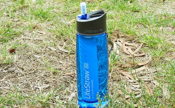 LifeStraw Go Great Water Bottle for Hiking