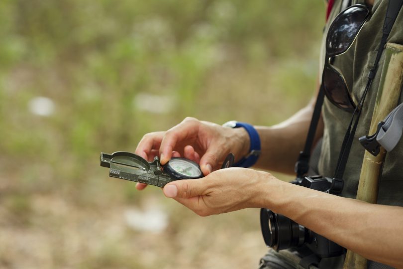 Backpacking compass