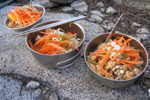 Meals served outside