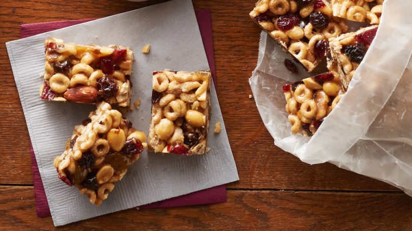 Crunchy Trail Mix Bars