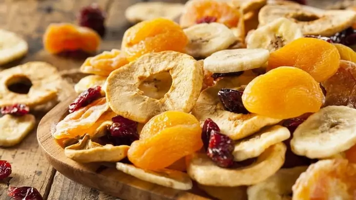 Dehydrate Fruits on the Table