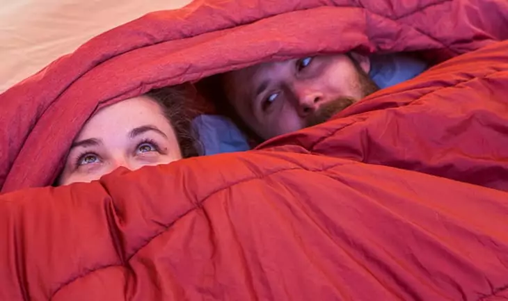 Double Sleeping Bag for Car-Camping Couples