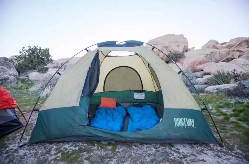 A photo at Desert Tower Tent Camping