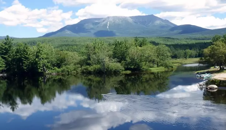 Mount Katahdin in Maine