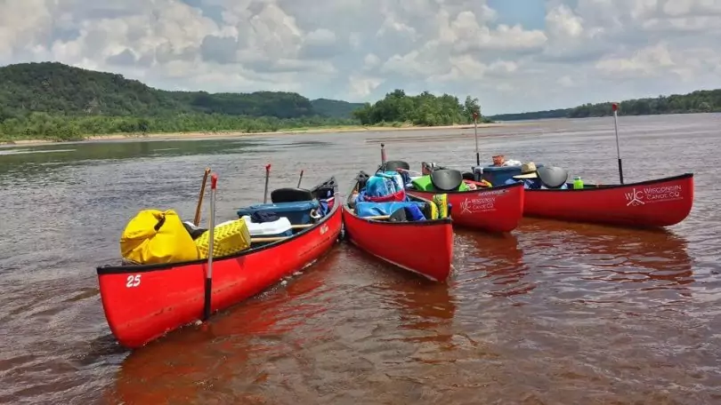Picture of Canoe and Canoe Equipment