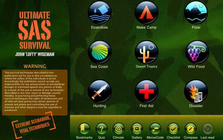 SAS-survival-guide-app