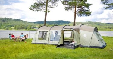 Waterproof, storm proof, practical design, easy to put on and big family tent