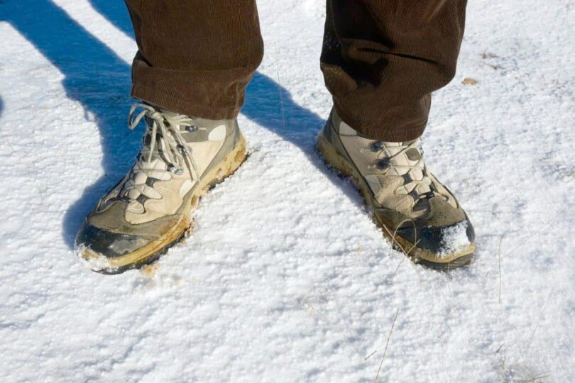 Winter hiking boots