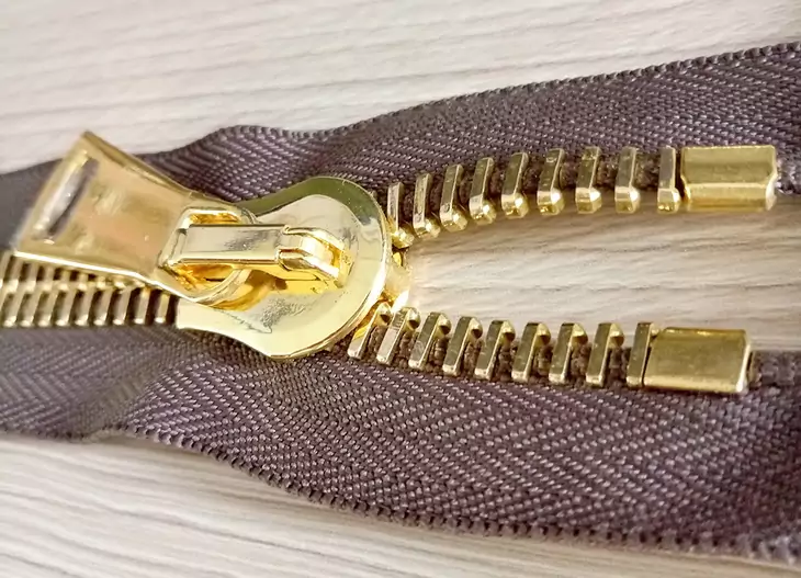 YKK Zipper Repair Kit Solution #7 Auto Lock Sliders Aluminum, Antique or  Brass